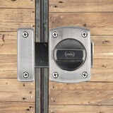 thumbnail of WC Toiletten Schloss 40mm Barrel Bolt Türriegel Chrom glänzend drehbar Schloss