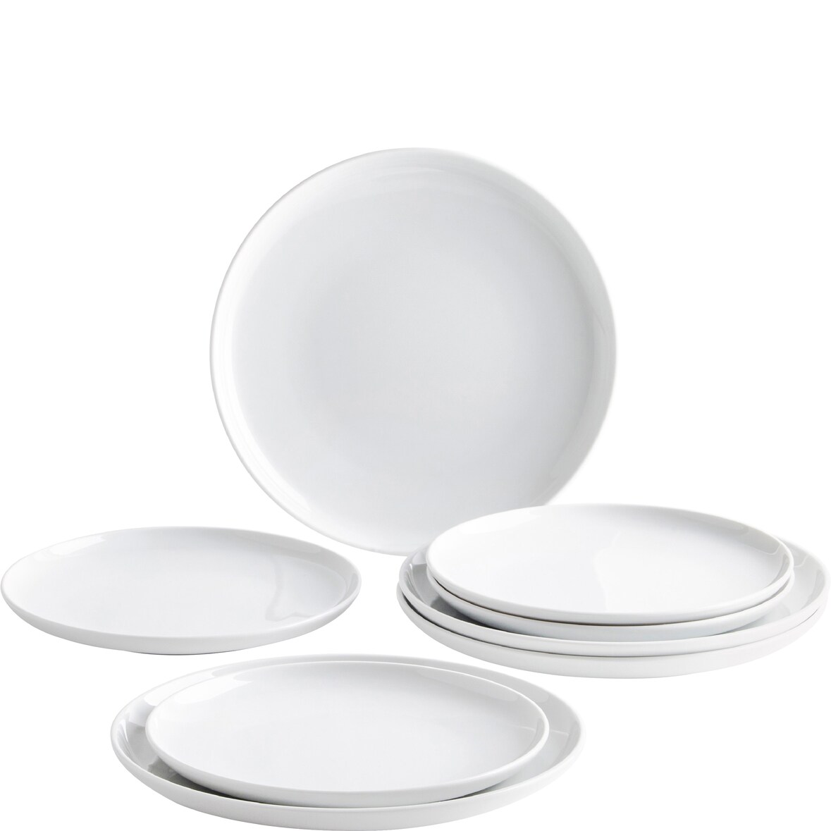 KAHLA 1UG162A9001UC BBQ Grillteller-Set 8tlg. Weiß