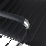 thumbnail of Cadeira de Escritório com Rodas Elegance 116x89x60cm Preto Thinia Home