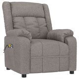 thumbnail of vidaXL Massagesessel Elektrisch Taupe Stoff