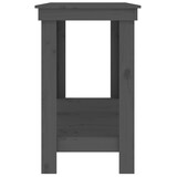 thumbnail of vidaXL Werkbank Grau 140x50x80 cm Massivholz Kiefer