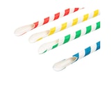 thumbnail of MONOUSO - Cannuccia Cucchiaio Carta Assortimento Ø8mm 21cm (100 Pezzi)