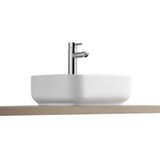 thumbnail of Vasque carrée à poser en céramique blanche 39 cm CLARA