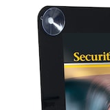 thumbnail of Securit® A3-Posterhalter für Schaufenster – Schwarz – Mit 4 Saugnäpfen – Beidseitig