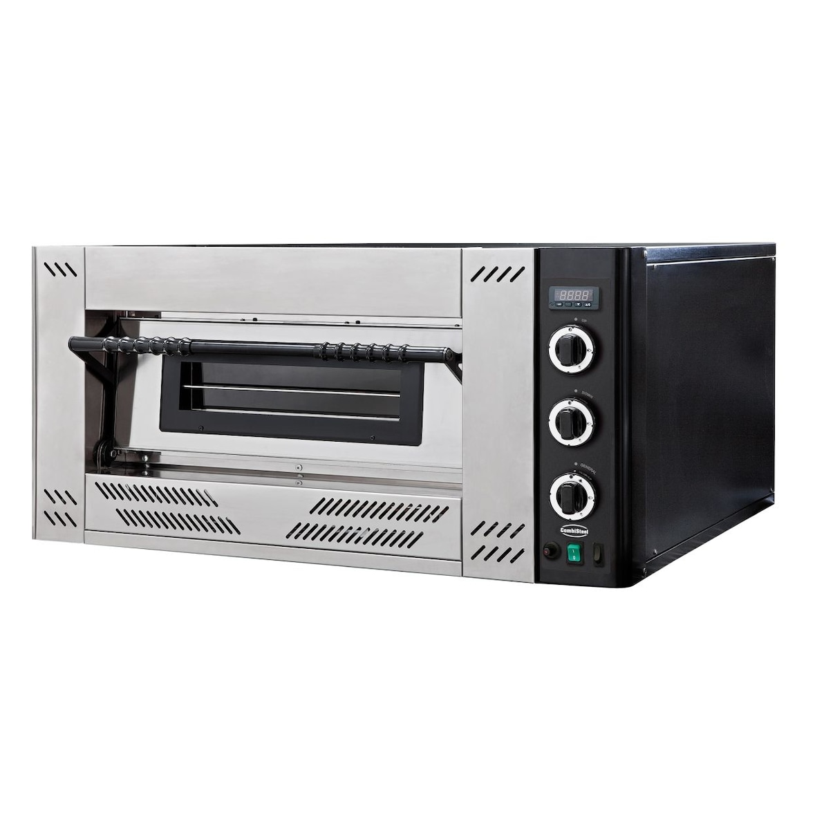 Forno de pizza a gás | 1x6 Ø30cm | 21.5kW | 1000x1362x560(h)mm.