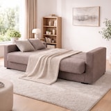 thumbnail of Divano Letto 3 Posti Con Contenitore Moderno Salvaspazio Con Meccanismo Click-Clack E Imbottitura A Molle Design Moderno 214 x 80 x 87 Cm Grigio
