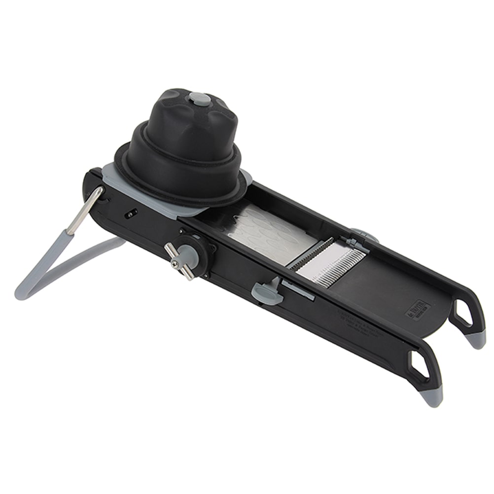 Mandoline swing -  Noir Rectangulaire Acier Inoxydable (inox  De Buyer 40.00x20.00 cm