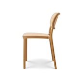 thumbnail of Chaise de salle à manger moutarde style vintage