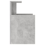 thumbnail of Tables de chevet 2 pcs Gris béton 40x35x60 cm Aggloméré