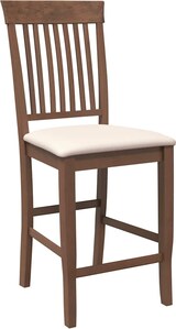 thumbnail of vidaXL Barhocker mit Kissen 2 Stk. Braun Massivholz Gummibaum