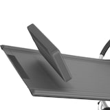 thumbnail of tectake Espreguiçadeira PAULINA ergonómica, dobrável, 150 kg  Cinzento