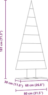 thumbnail of vidaXL Metall Weihnachtsbaum Gold 180cm Pulverbeschichteter Stahl