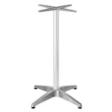 thumbnail of Base de mesa regulable 72/110 cm en aluminio plateado Cork - Oviala