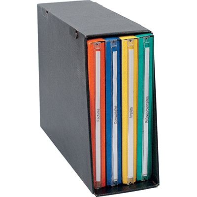 OXFORD Container Carton Vide Noir Pour Chemises Alpina