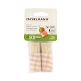 thumbnail of 2er-Set Fässer mit je 100 Holzzahnstochern Fackelmann Wood Edition