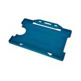 thumbnail of Porte-badge en plastique détectable - Horizontal - bleu (lot de 100)
