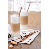 thumbnail of GRÄWE Edelstahl Trinkhalme 12er Set Rotgold Gerade