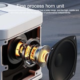 thumbnail of Microphone Bluetooth Karaoke Sans Fil Puissant Avec Réglages Audio Avancés Noir YONIS