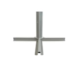 thumbnail of METRO PROFESSIONAL Parasol à 4 têtes TOMOKO, aluminium / polyester, 4 x 4 m, protection UV50+, hydrofuge, argent / platine