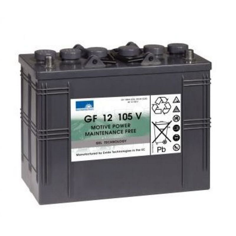 Exide Sonnenschein GF 12 105 V dryfit Blei Gel Antriebsbatterie 12V 105Ah (5h) VRLA