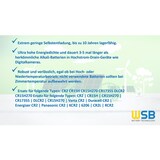 thumbnail of 100x Panasonic Photobatterie CR2 Lithium 3V 850mAh CR17355, DLCR2, EL1CR2, CR15H270