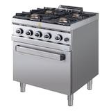 thumbnail of GastroHero Gasherd Serie 77 - 70/70 mit Gasbackofen 34 kW