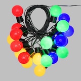 thumbnail of guirlande lumineuse guinguette multicolore 10M 20 globes LED Pas cher Lotti