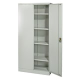 thumbnail of SIGMA Armoire de classement, métal, 92 x 42 x 195 cm, 4 étagères réglables, verrouillable, gris