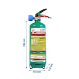 thumbnail of ECOFIRE Equipo Extinción de Fuegos ABFL, 2 litro, Apaga Baterías Litio, Ecológico