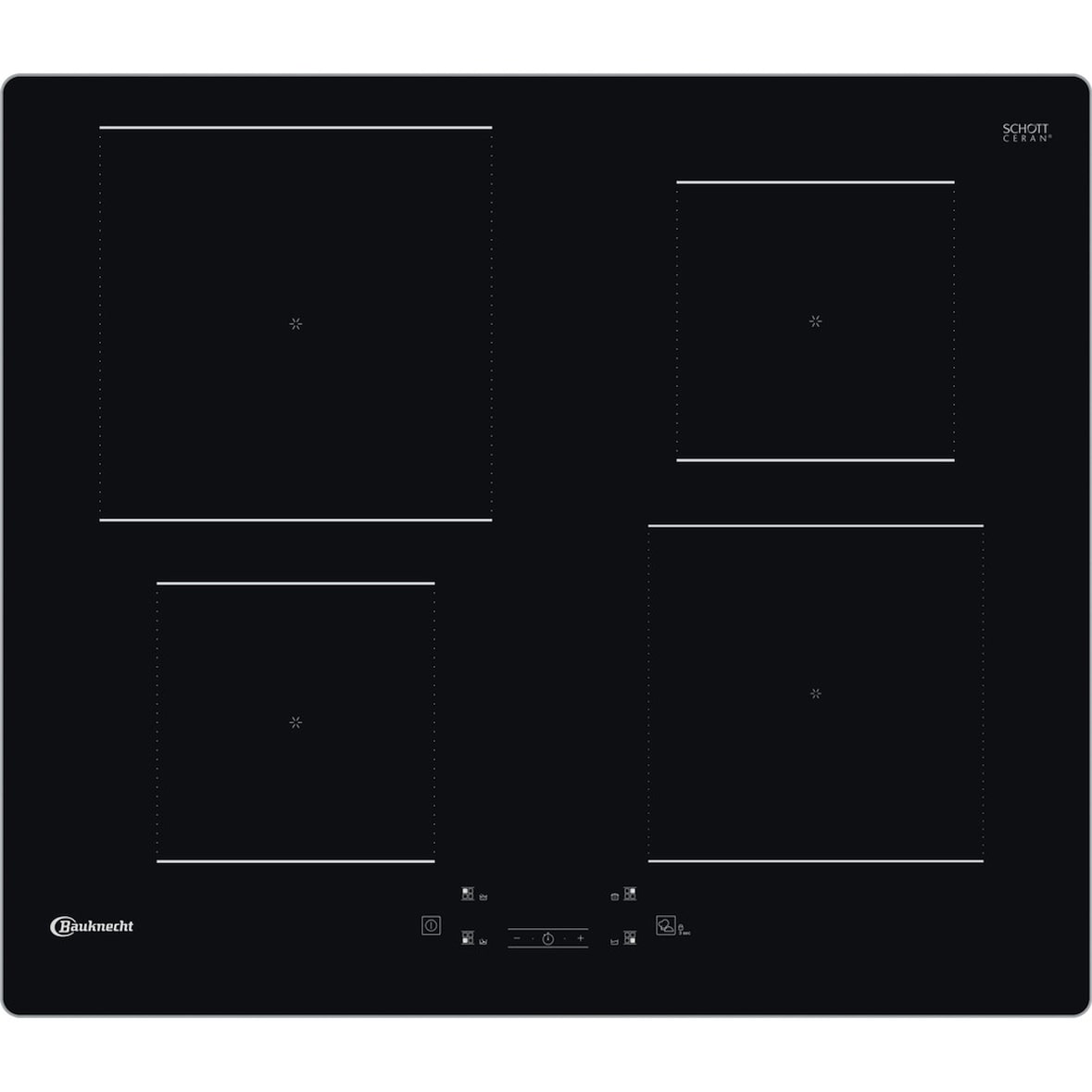 Bauknecht Cerankochfeld mit Induktion - BQ 5160S AL