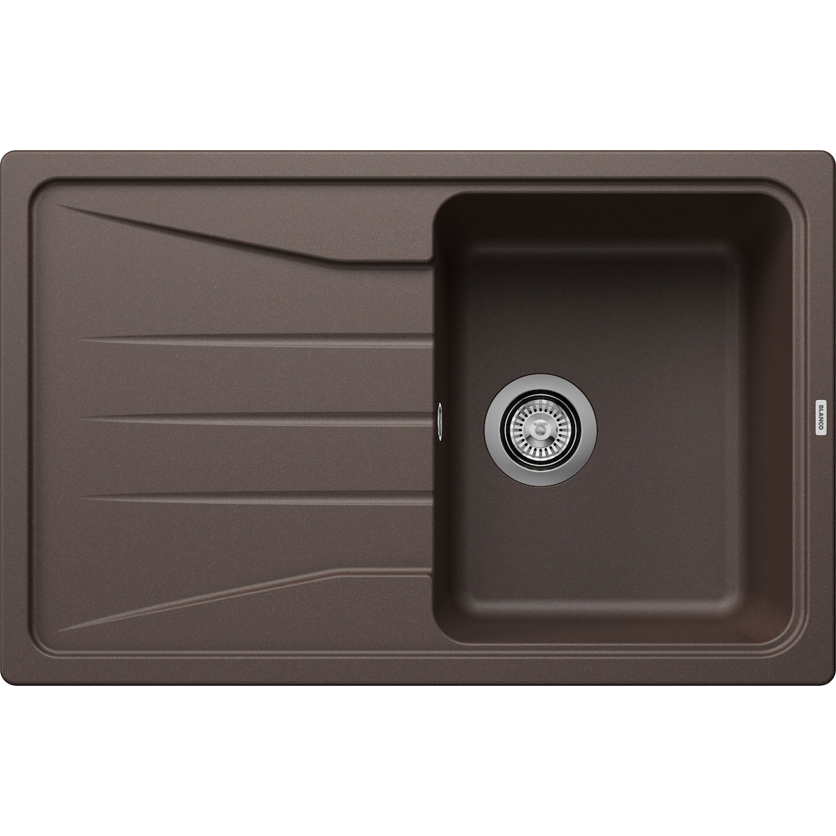 BLANCO SONA 45 S Einbauspüle / SILGRANIT / Cafe / reversibel / Stopfen -