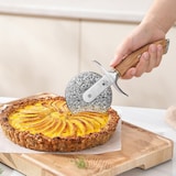 thumbnail of XinZuo - Pizzasnijder van damascus staal van 23 cm - B37 Lan Series - diameter wiel: 9 cm - gewicht 260 gram