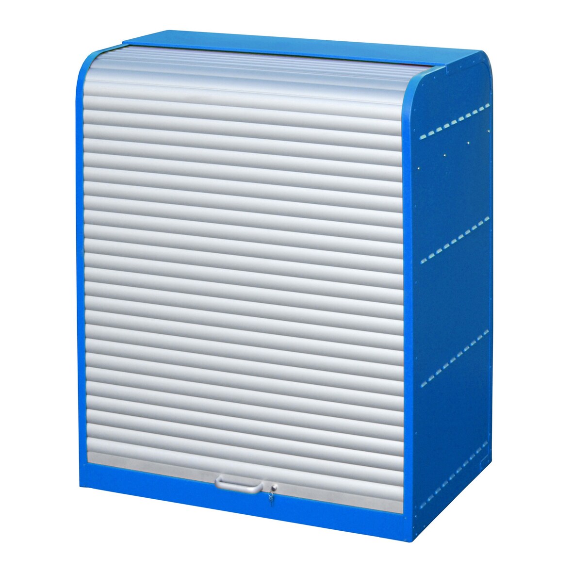 Gefahrstoff Rollladenschrank 3 lackiert RAL5012 Lichtblau Umwelt Lagertechnik