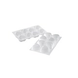 thumbnail of Stampo Silicone 8 Amorini Cm 6,3x6,5x4h Antiaderente Cm Tot. 30x17,5 Da Cottura