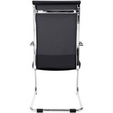 thumbnail of Besucherstuhl DAKAR - Kunstleder Schwarz 54x65x107 cm | Besucherstühle Konferenzstuhl Wartezimmerstuhl Bürostühle Bürostuhl Konferenzraum Wartezimmer