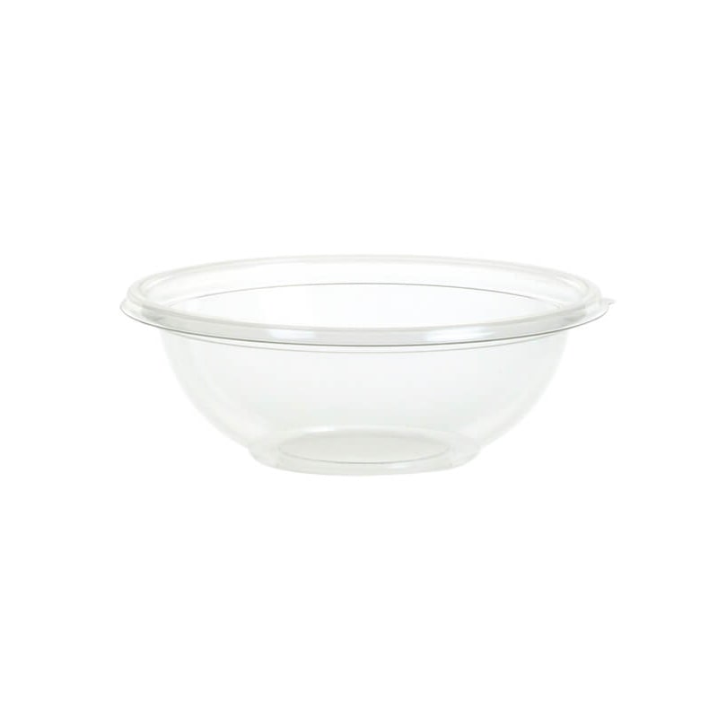 360x Salatschale, RPET, klar, rund, 600ml