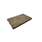 thumbnail of Hostelnovo - Planche en bois vieillie en forme de palette 30 x 20 x 3 cm