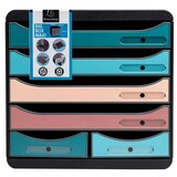 thumbnail of Exacompta 312606D Big Box Maxi, Schubladenbox mit 6 Schubladen, Skandi - Mehrfarbig