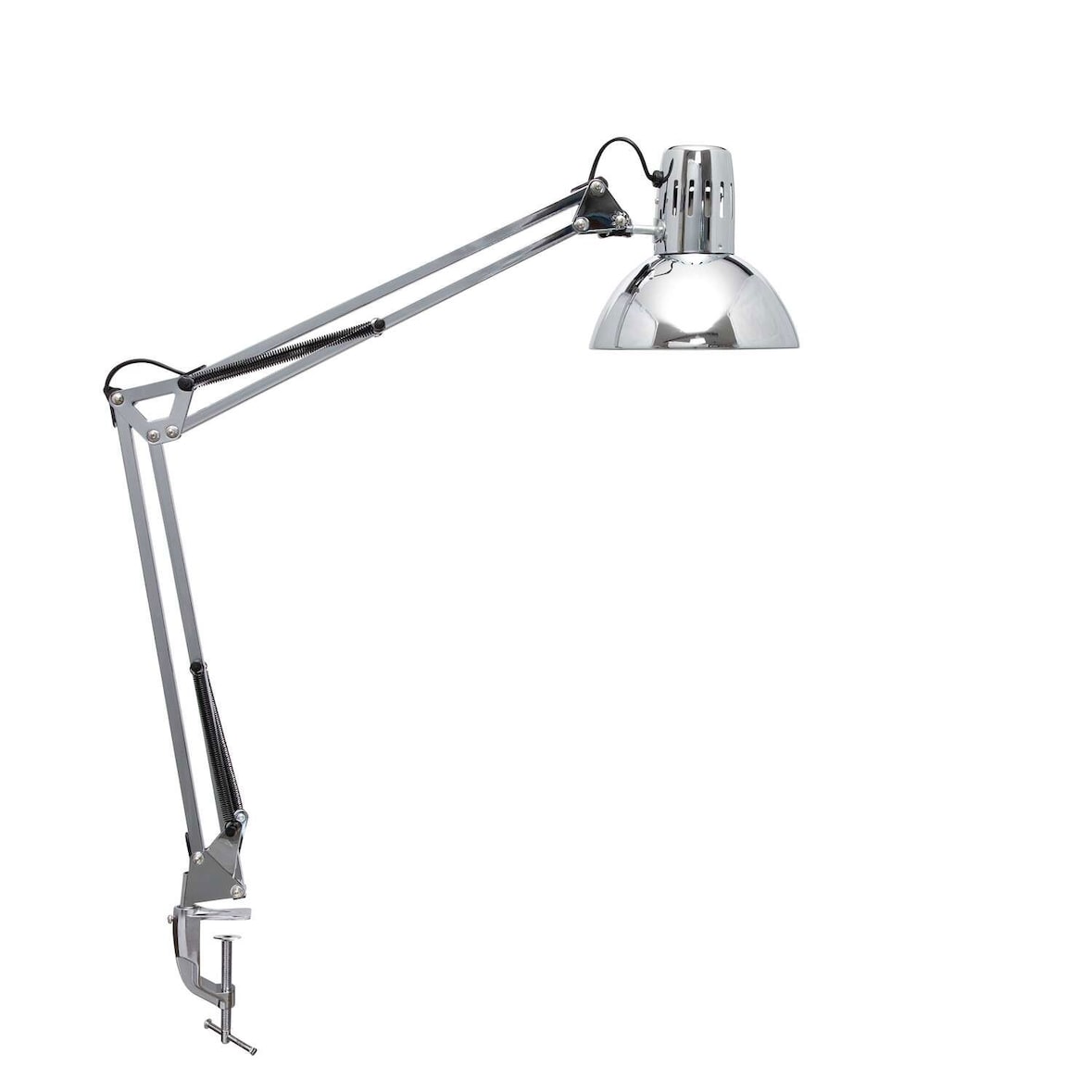 Tischleuchte MAULstudy chrome Klemme, exkl. Leuchtmittel E27