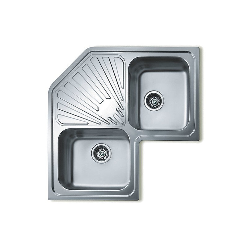 Teka Angular 2C Lavabo sobre-encimera Esquina Metal