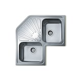 thumbnail of Teka Angular 2C Lavabo sobre-encimera Esquina Metal