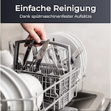 thumbnail of KLAMER Handrührgerät, 600 Watt Handrührer mit Turbostufe, 5 Stufen Handmixer mit Schneebesen und Knethaken aus Edelstahl