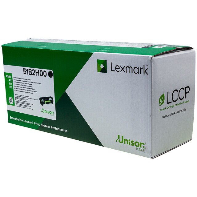 Laser/Kopierer LEXMARK 51B2H00 LEXMARK MS417 TONER BLACK RETURN