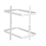 thumbnail of Yamazaki Schuhregal mit 5 Ablagen weiß tragbar platzsparend schmal Metall Schuhablage für 5 Paar Schuhe 22x77x14cm "TOWER"