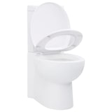 thumbnail of vidaXL Toilette für Ecke Keramik Weiß