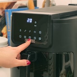 thumbnail of BOURGINISlimFit-Fritteuse mit 8 l Fassungsvermögen, ölfrei, mit keramischer Antihaftbeschichtung und PFAS-frei, Airfryer der dritten Generation