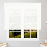 thumbnail of WellHome - Doorschijnend polyester rolgordijn 180 x 250 cm (Breedte x Hoogte) wit