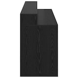 thumbnail of Bureau avec porte Chêne noir 200 x 55 x 91 cm Bois d'ingénierie Modèle Titan Panorama Stella