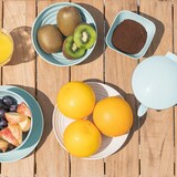 thumbnail of Plastic Forte - Juego de 8 Boles Cuadrados de 0.4L Reutilizables. Ideal Fiestas. Marrón