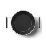 thumbnail of SMEG faitout noir mat 24cm + couvercle CSF2412BLM